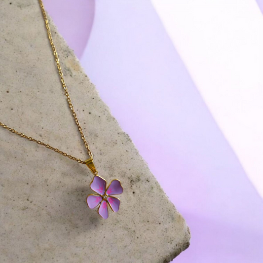 Lavander Gardenia Necklace