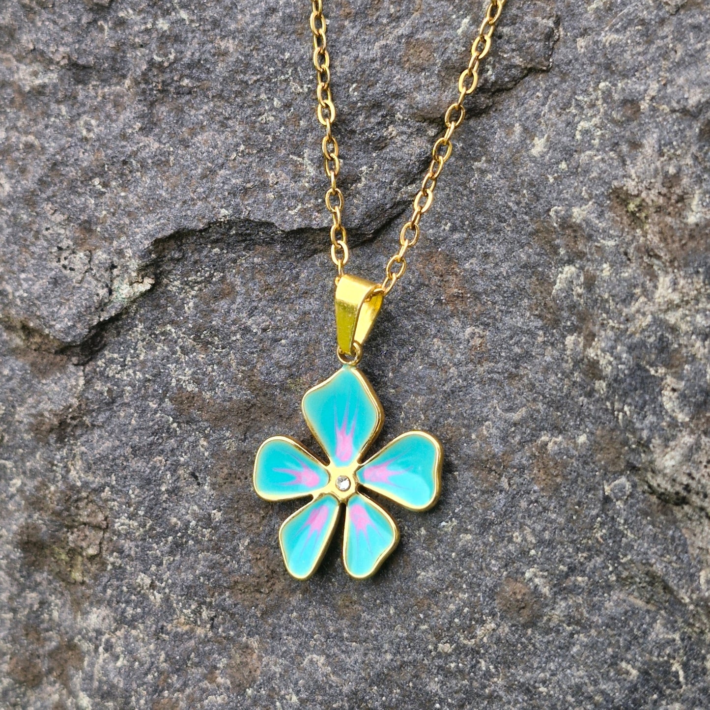 Gardenia Pink Necklace